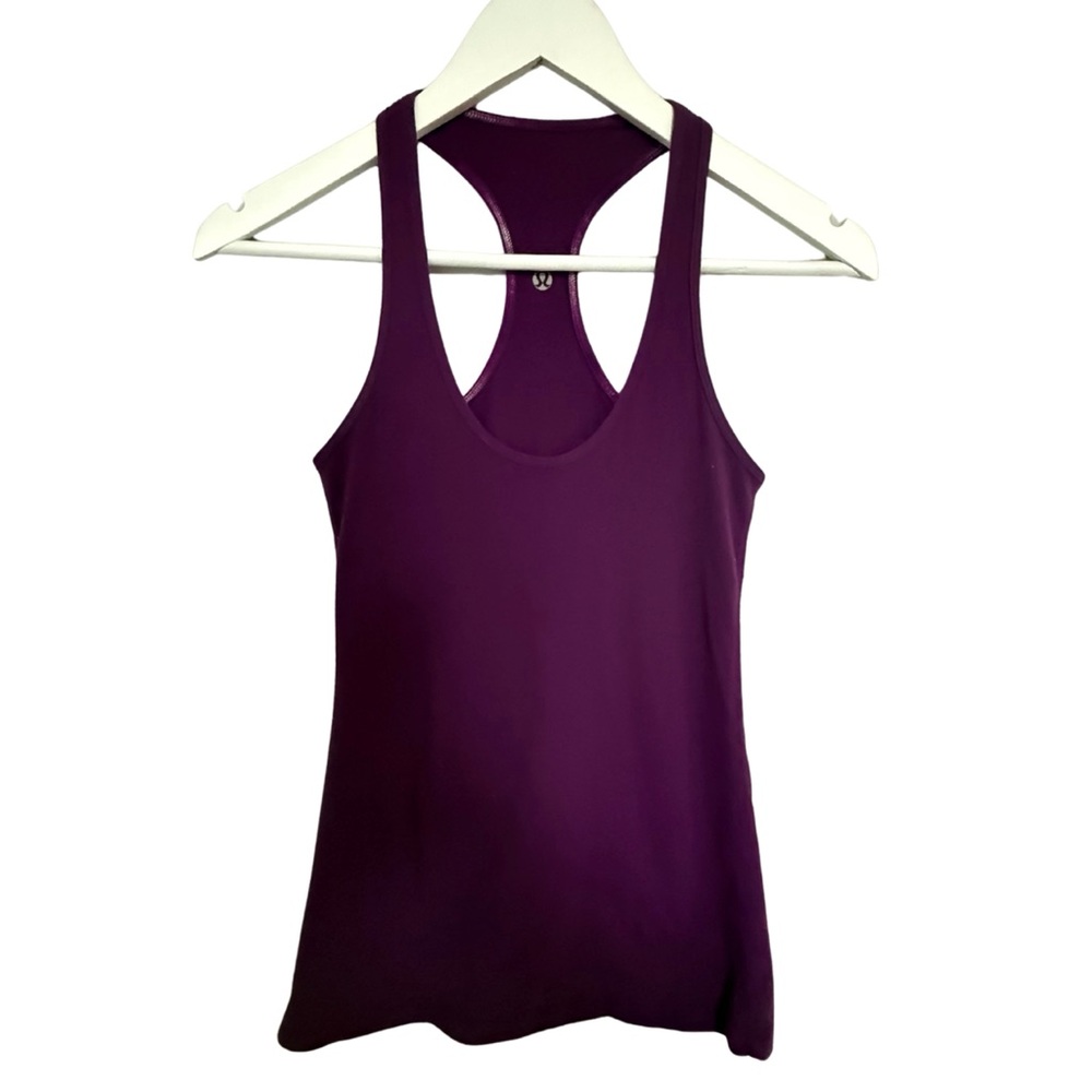 Lululemon Athletica Deep Purple Tank Top Size 4